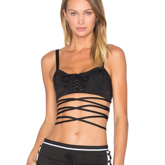 Puma By Rihanna Lace Up Crop Top - Picture 1 of 5
